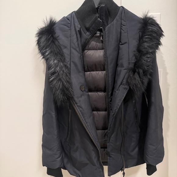 Woman’s Mackage winter jacket size small all black - Picture 2 of 15